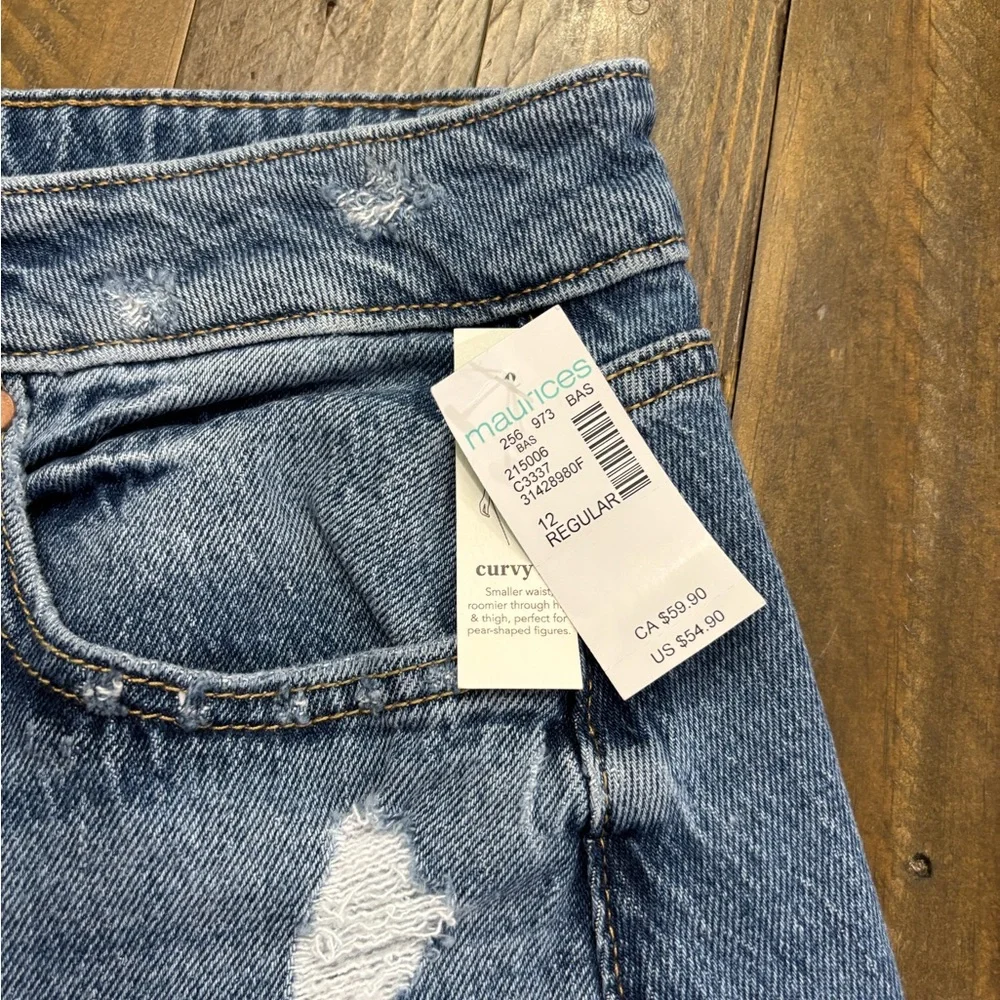 Maurices Goldie Blues Cheeky Wide Leg Jeans